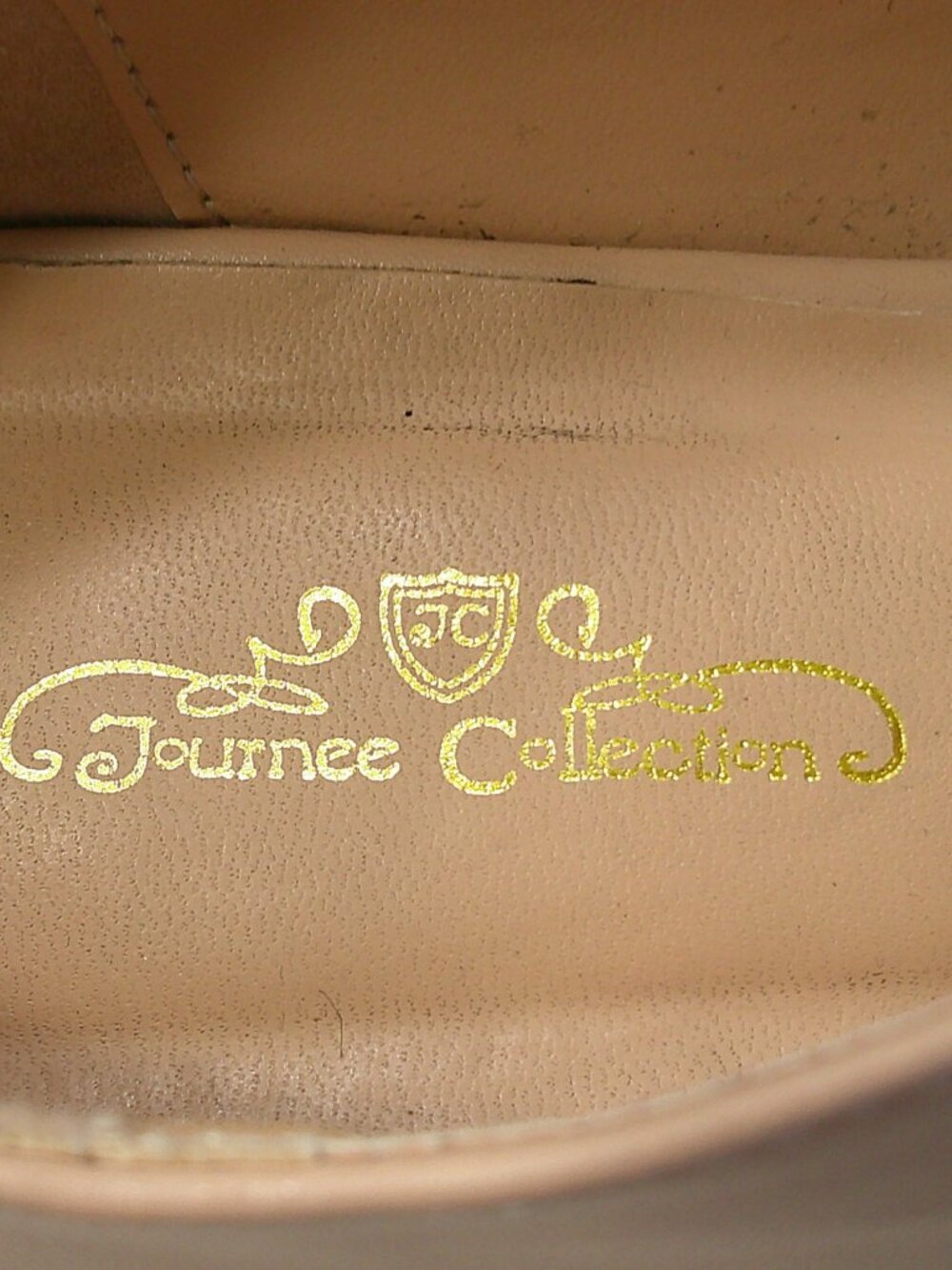 Journee Collection Elsa Retro Styled Mary Jane Pumps in Blush Nude Classic SZ 11 - Picture 4 of 13